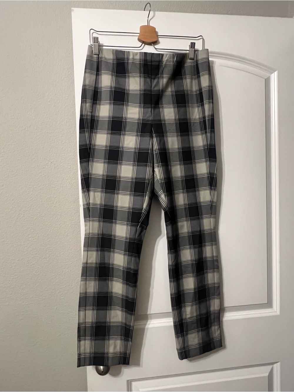 Rag and Bone Slim Fit Simone Plaid Pants